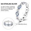 Bague en argent sterling 925 véritable, forme de cœur, trèfle, bijoux pour femmes, cadeau d'anniversaire, de fiançailles