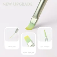 1PCS Green Nail Brush Nail Art Brush Line Painting Brushes Crystal Acrylic Thin Liner Drawing Pen 2