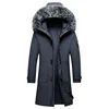 2024 winter new jacket live broadcast men's down jacket youth Korean version thick medium long hooded warm men 5
