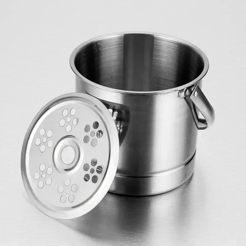 Stainless Steel Portable Ice Bucket Cooler