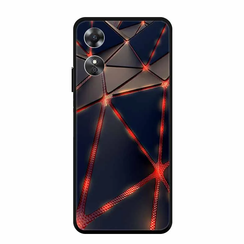 Cool Animal Design Black Edge Silicone Soft Phone Cover Case