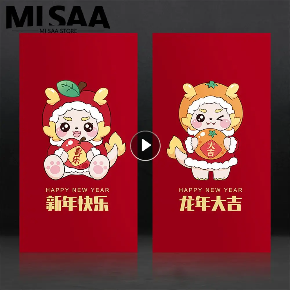 

Various Styles Childrens Red Envelope Red Envelope Spring Festival Decoration Supplies Full Of Blessings New Years Creativity