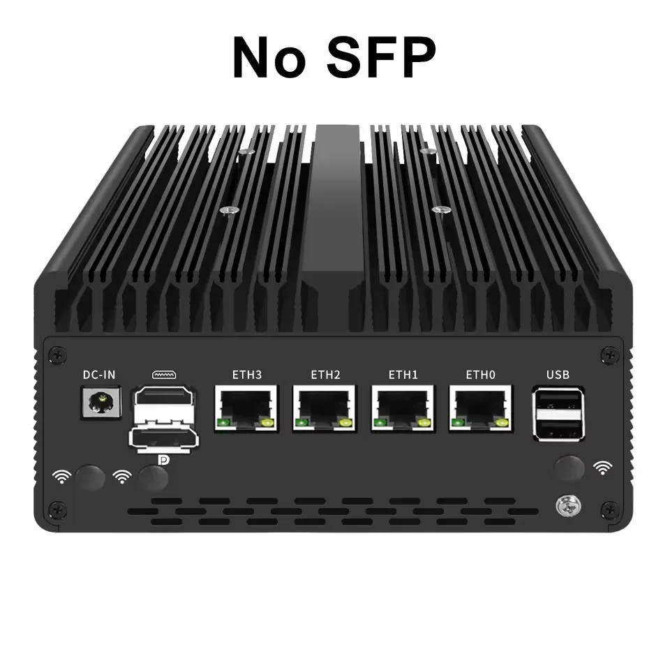 Topton New Intel i7 13620H 8505 Firewall Mini PC 4*/2*10G SFP+ 4xi226-V 2.5G 2*DDR5 NVMe Industrial Computer Home Server Proxmox 2
