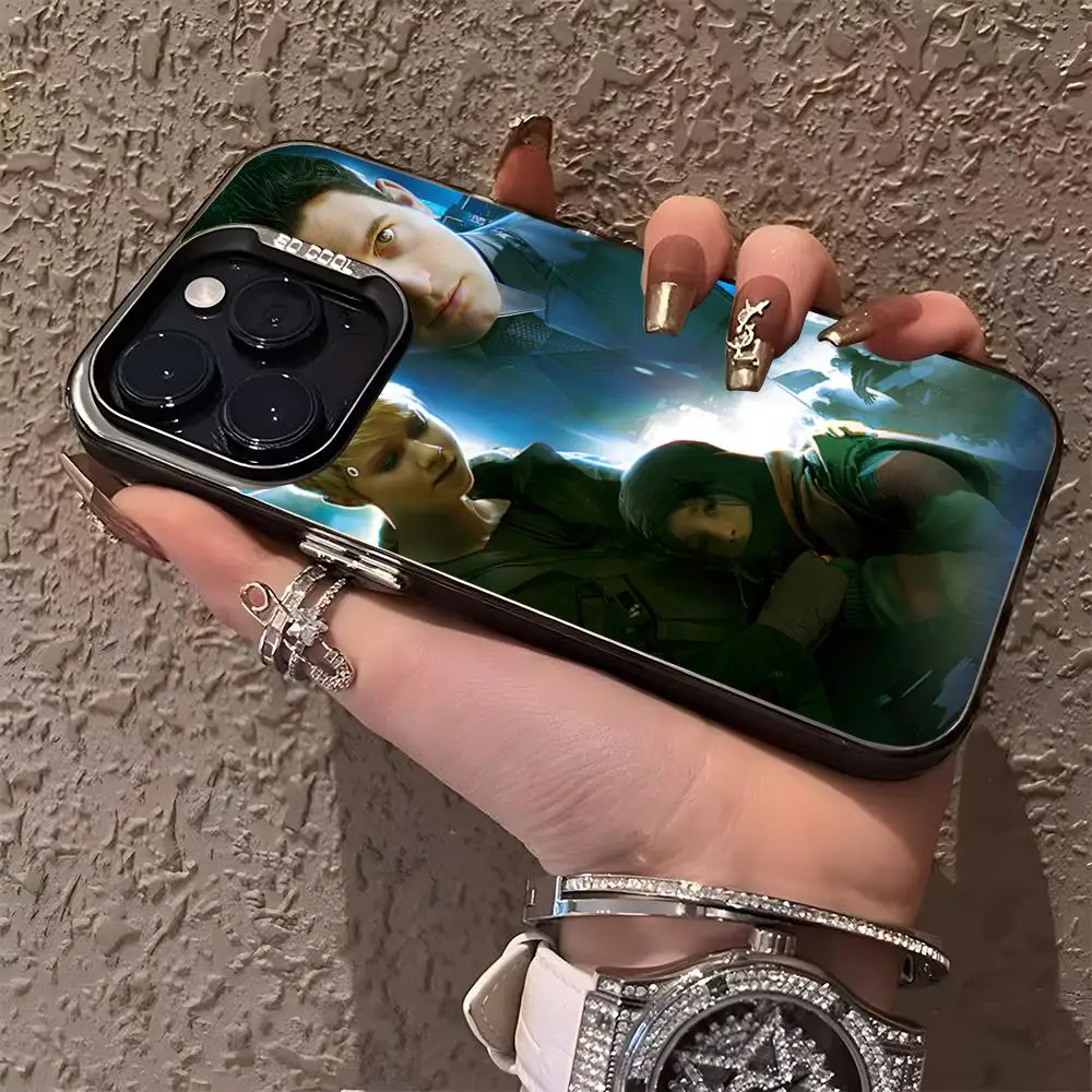Luxury Matte Silver Phone Case - Inspired by Detroit Become Human