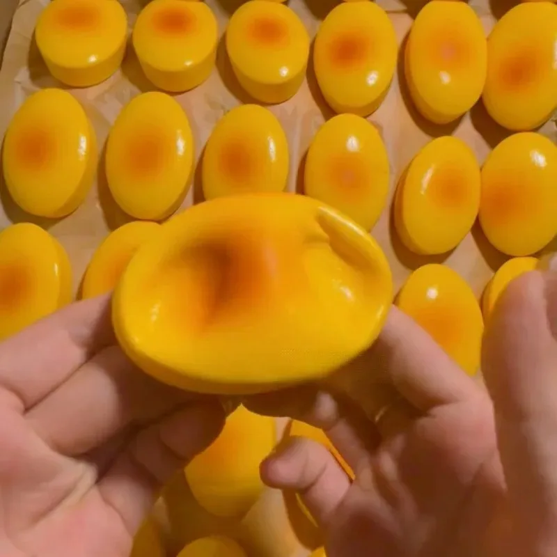 Fun Soft Cheese Cake Squeezing Toy Super Soft Slow Rise Stress Relieving Sensor Anxiety ADHD Autism Children Adult Gift