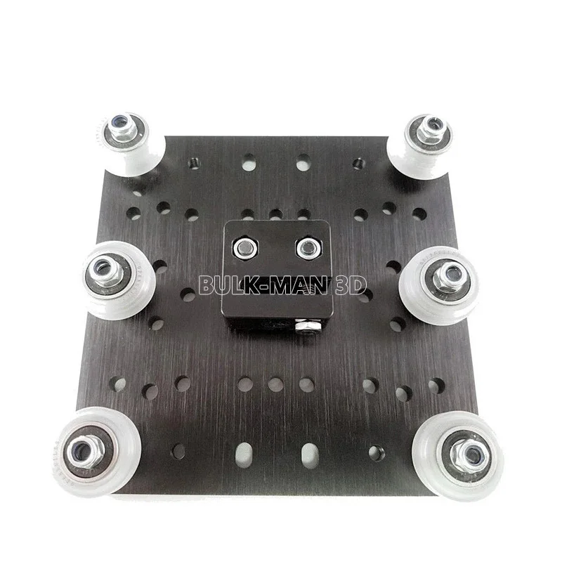 XLarge C-Beam Gantry Plate Set with Solid V Wheel Kit for V-Slot Profiles CNC Machine Parts