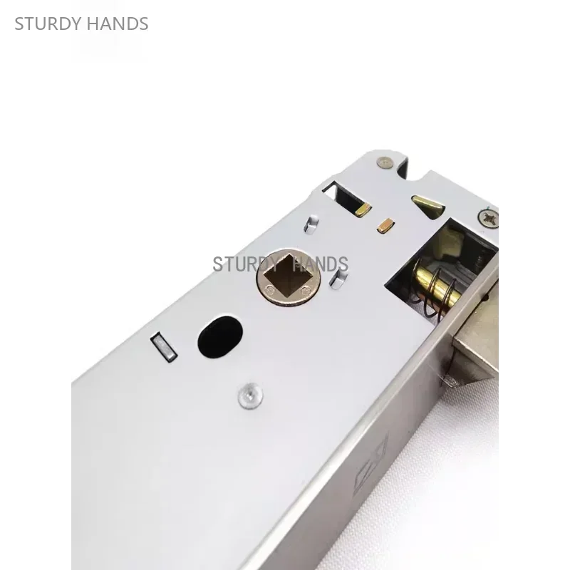 Thickened Stainless Steel 85 * 35/30/25/20 Series Lock Plastic Steel Aluminum Alloy Flat Door Lock Body 1 set door lock Excluding keys