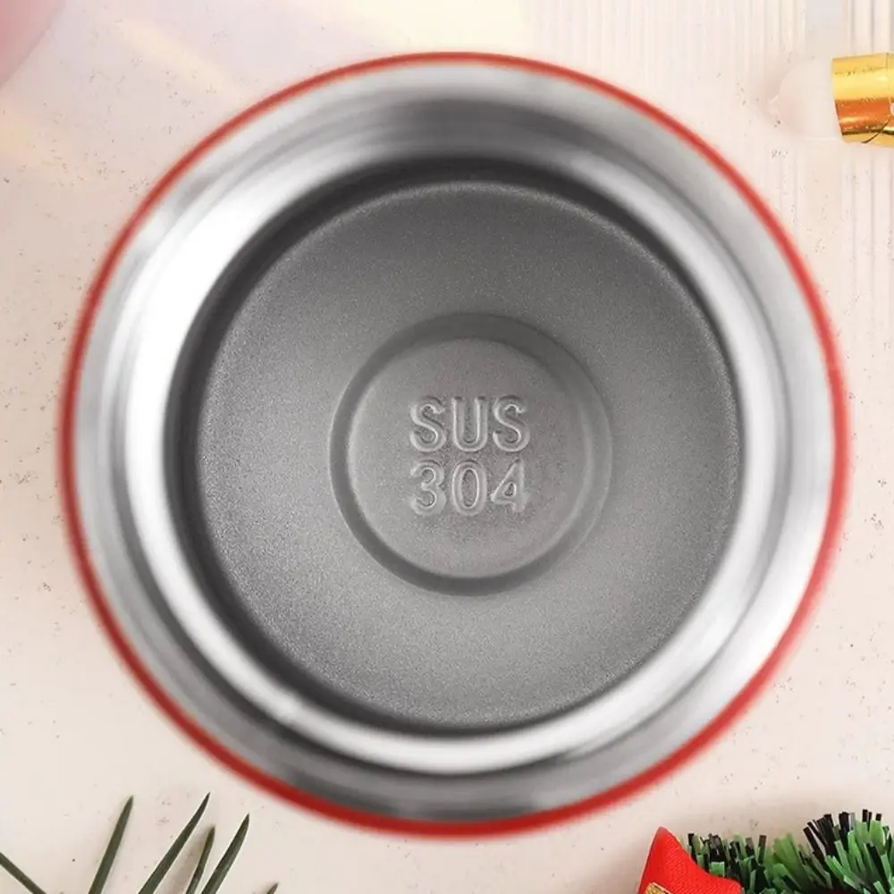 Solid Color Mini Thermos Cup Starry Sky Insulated Portable Vacuum Flask Portable Leak Proof Thermal Water Bottle Porridge Soup