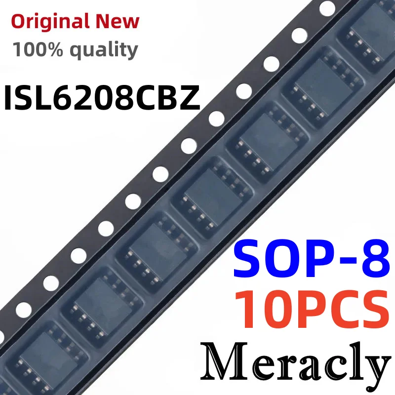 

MERACLY (10piece)100% New ISL6208CBZ ISL6208 08CBZ sop-8 Chipset SMD IC chip