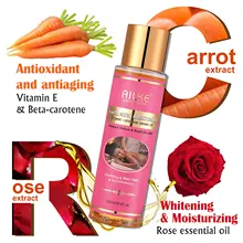 AILKE Organic Carrot Massage Oil, Moisturizing, Br