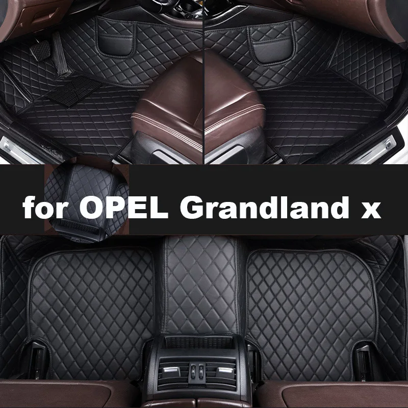 

Autohome Car Floor Mats For OPEL Grandland X 2014-2018 Year Upgraded Version Foot Coche Accessories Carpetscustomized