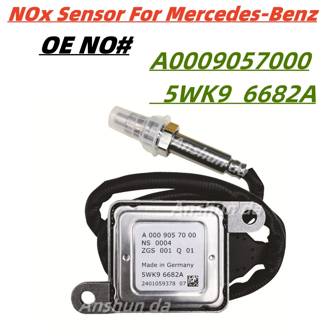 

5WK96682A 5WK9 6682A A0009057000 Original Nitrogen Oxygen NOX Sensor/Sensor Prob For Mercedes-Benz W166 W172 W205 W221 W251 W212