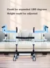 Best Selling Patient Lift Lightweight Manual Transfer Chair With Commode Bucket Disabled Medical Care Wheel Chair 3