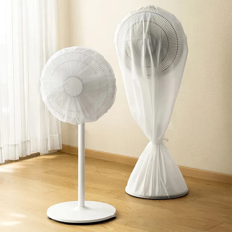 Waterproof Dustproof Round Fan Cover Electric Fan Dust Bag Cover Wear-Resistant Washable Household Electric Protection