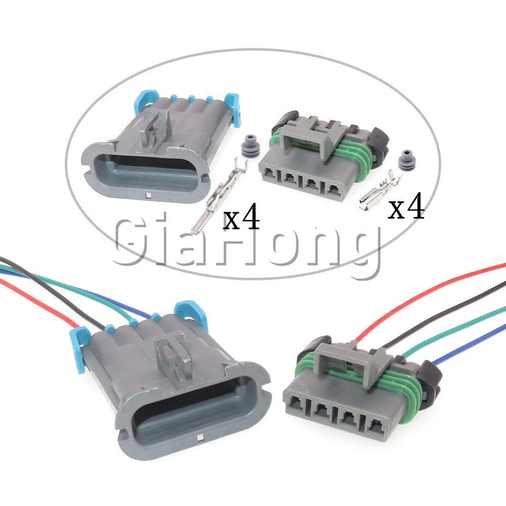 

1 Set 4 Ways Starter Auto Parts 12129600 Car Blower Resistance Plugs 12129565 Automobile Electrical Socket For Buick