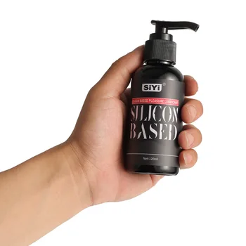 Silicone-Based Personal Lubricant Long Lasting Silky Smooth, Non-Sticky, Unscented, Waterproof For Men Women and Couples 120ml 1