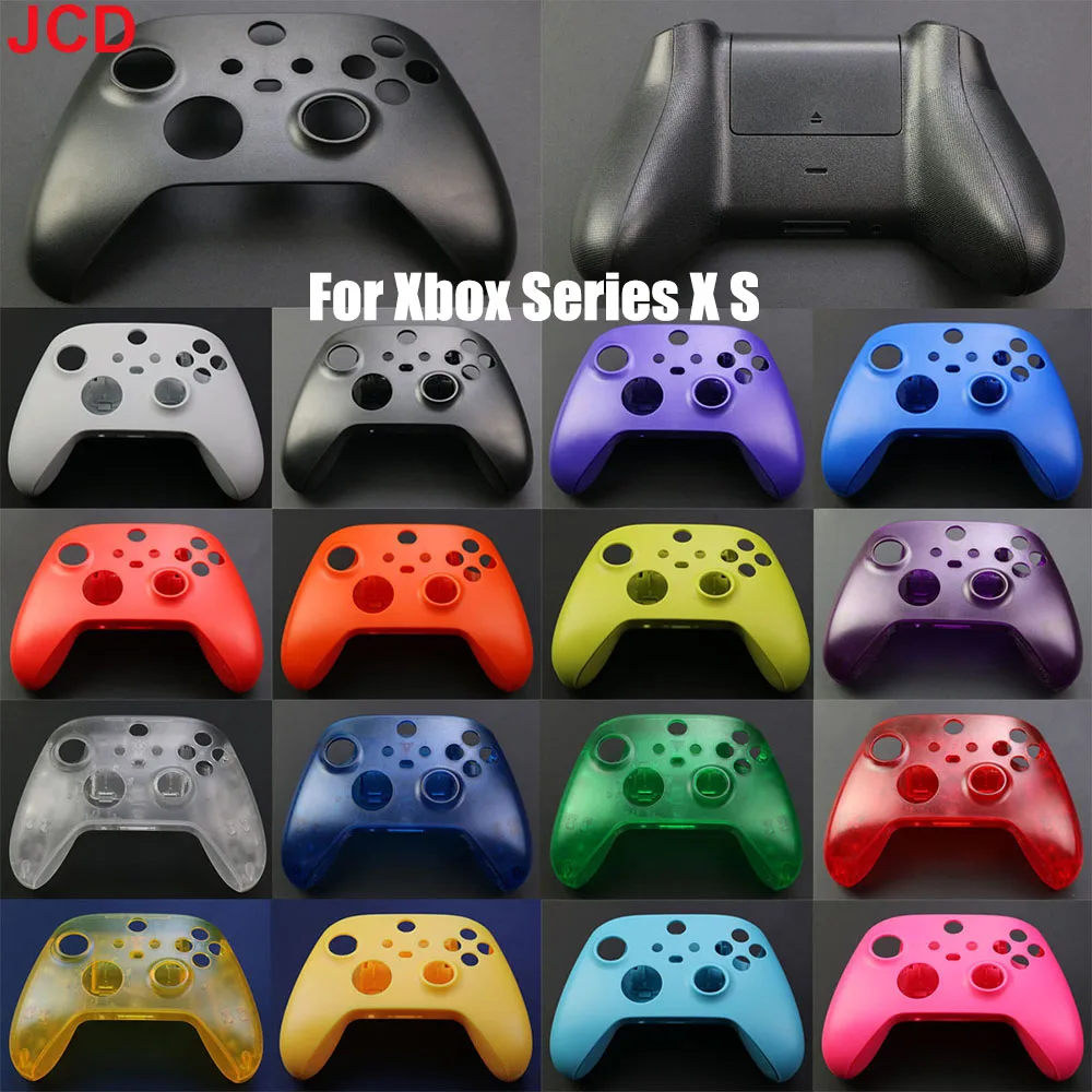 

JCD 1pcs Replacement Housing Shell For Xbox series X S Controller Front Back Case Top bottom Shell Faceplate Cover