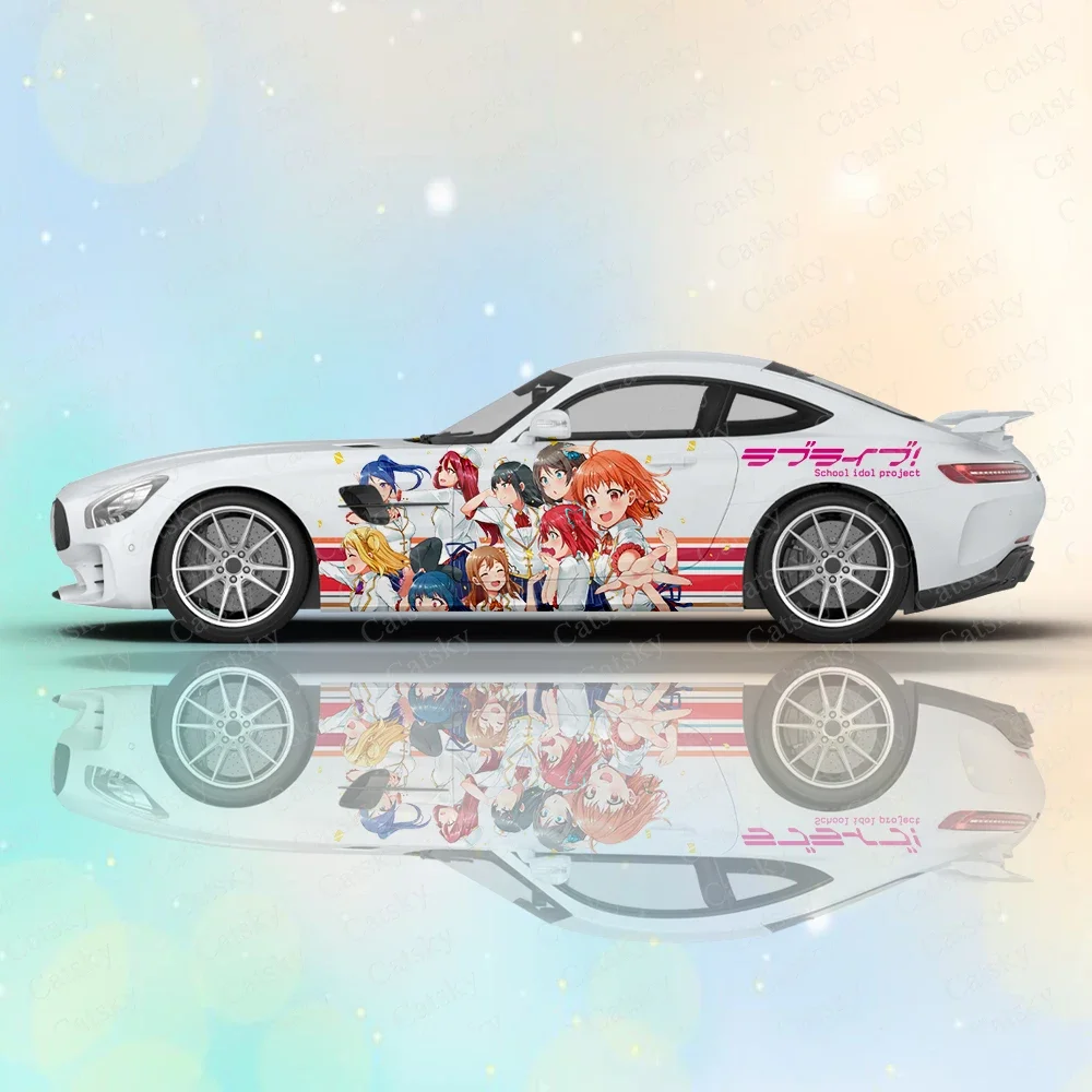 

Love Live! Anime Girl Car Body Stickers Anime Itasha Vinyl Car Side Decal Sticker Anime Car Body Sticker