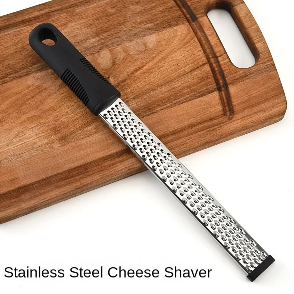 Zitronen-Zester- und Käseschredder | Professionelle Knoblauchreibe Micro Plane Grater Zester | Rutschfester Griff, für Käse, Ingwer – Detail 6