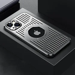 Sleek Magnetic Metal Heat Dissipation Case with Logo Cutout
