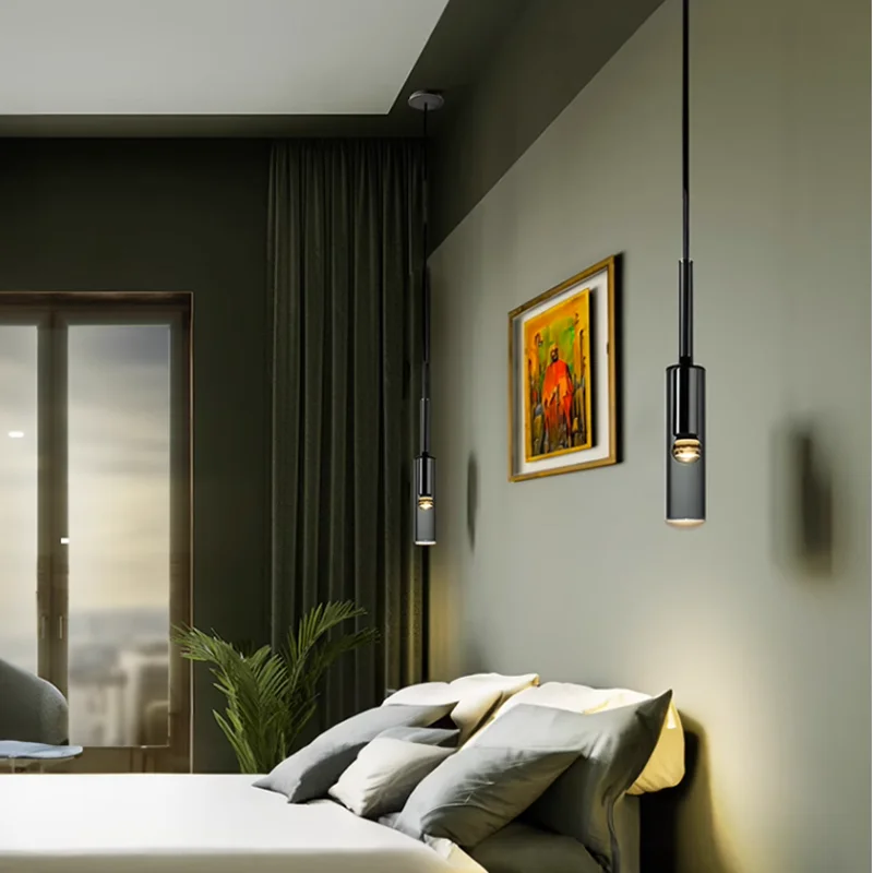 모던 LED 미니멀리스트 펜던트 램프 - 북유럽 스타일 와인병 디자인 천장등, 침실, 거실, 카페 실내 조명 북유 북유럽 조명 센서등 led 미드센츄리 조명 펜던트조명 거실조명 식탁조명 식탁등 led