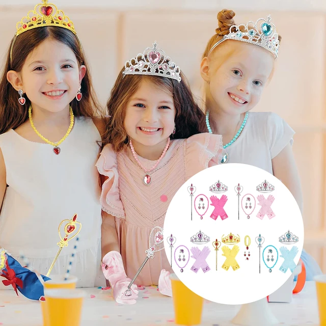 Princess Jewelry Set Girls, Accessories Jewelry Kids Set