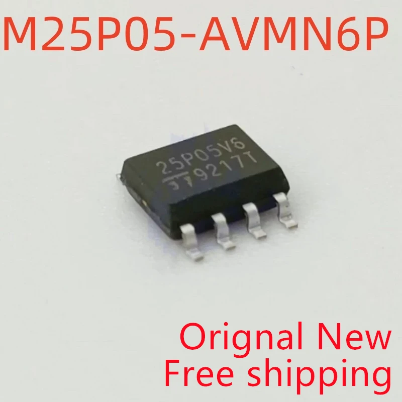

10piece M25P05-AVMN6P M25P05AVMN6P 25P05V6 25P05VP 25P05 M25P05 SOP-8 New original ic