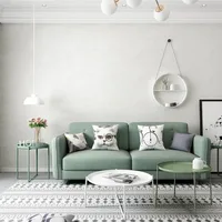 40 ซม.DIY ผ้าไหมกันน้ําวอลล์เปเปอร์ห้องนอนห้องนั่งเล่นพื้นหลังสติ๊กเกอร์ติดผนังโมเดิร์นสีทึบ Self-กาววอลล์เปเปอร์บ้าน ﻿ 4