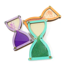 

Wooden Hourglass Sensory Toy Baby Busy Board Accessories Busyboard Toddler Montessori Early Childhood Education Puzzle Diy