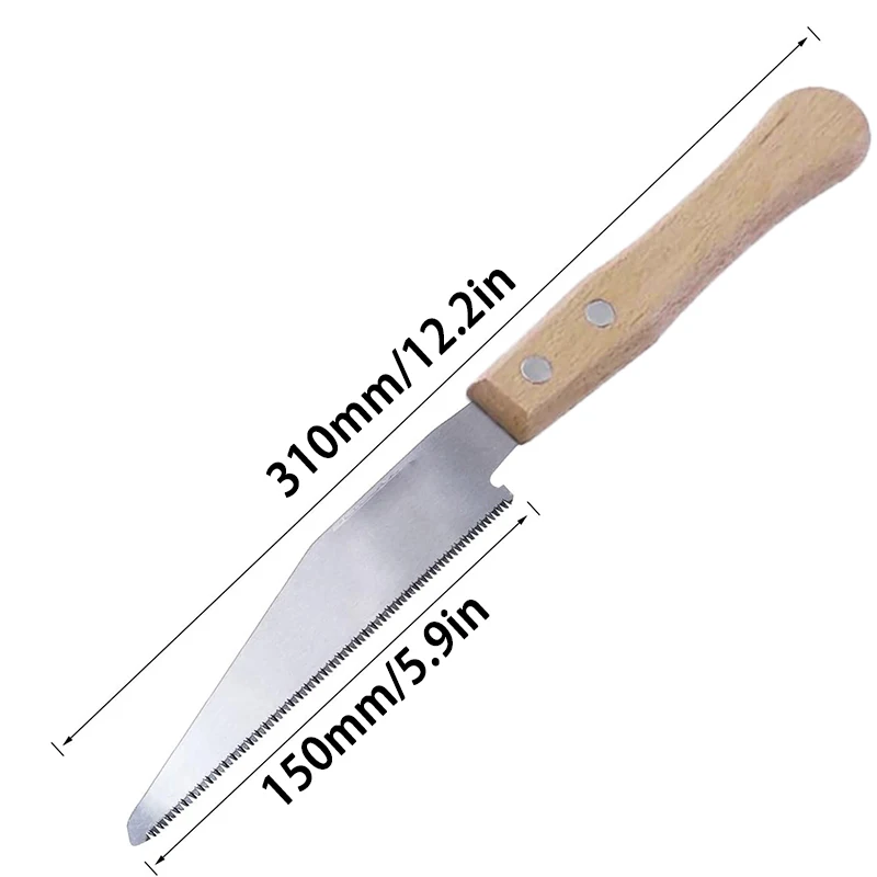 310mm Flexible Blade Steel Saw Woodworking Tools Double/Single Edged Japanese Pull Saw Hand Saw For Woodworking Cutting Saw