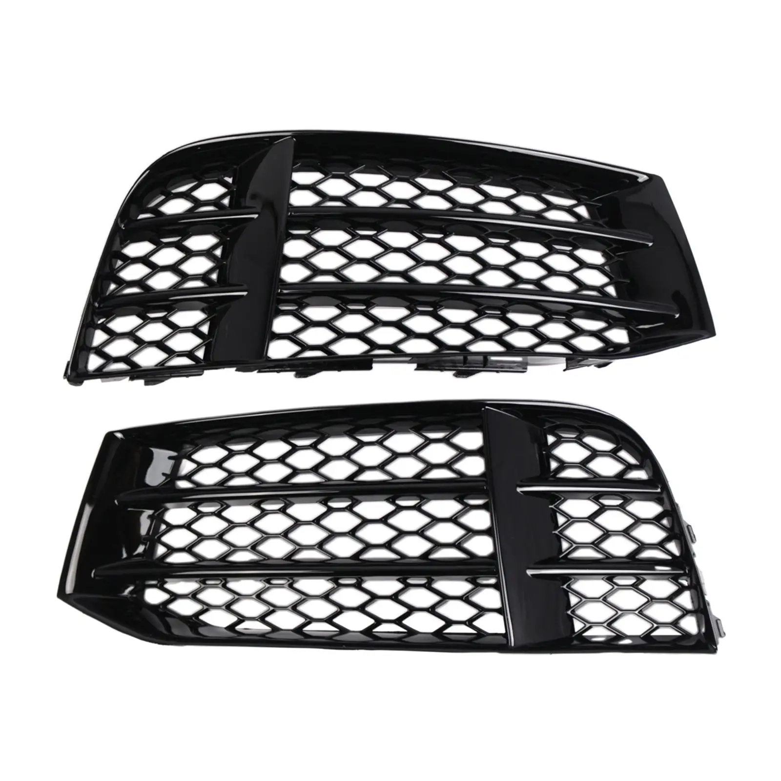 

2x Front Bumper Lower Covers Grills Lightweight 8T0807681F 8T0807682F for RS5 Sportback Spare Parts Convenient Installation