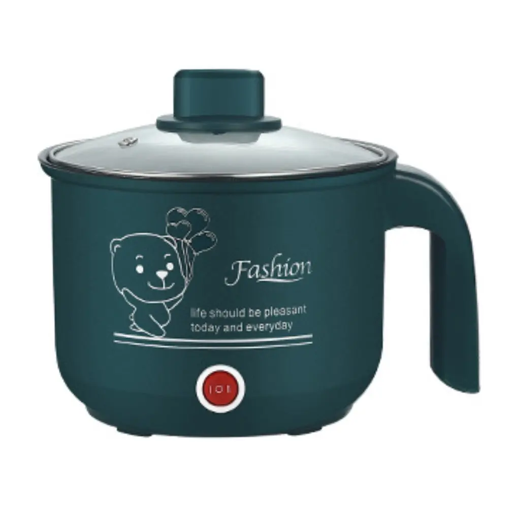 Mini Multifunction Rice Cooker 1.8L Nonstick Single Layer Hot Pot