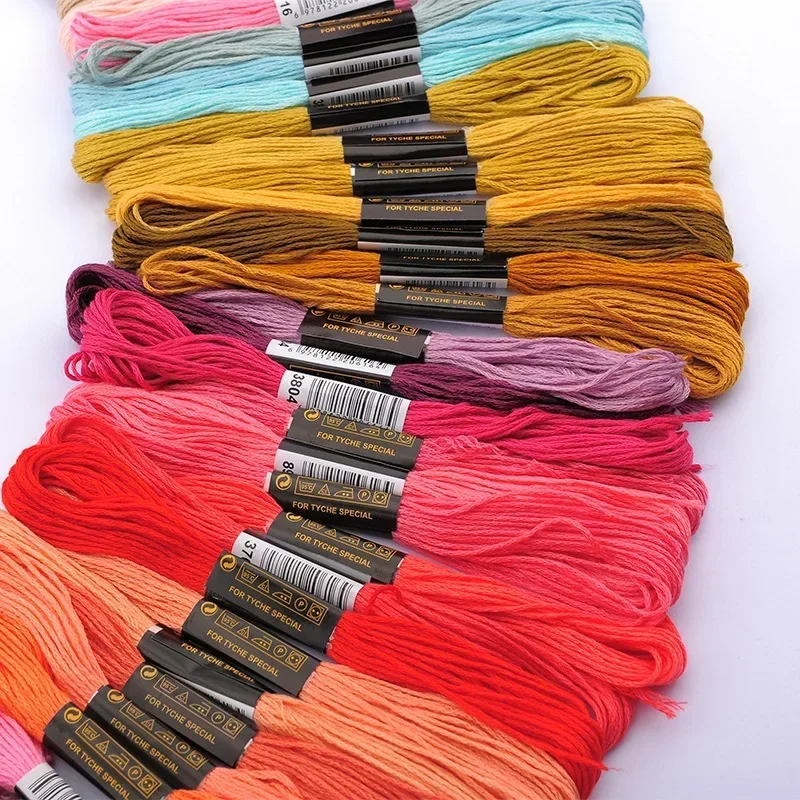 Embroidery thread Cross Stitch Thread 50/100/150/447 Colors for DIY Sewing Needlework Handicrafts