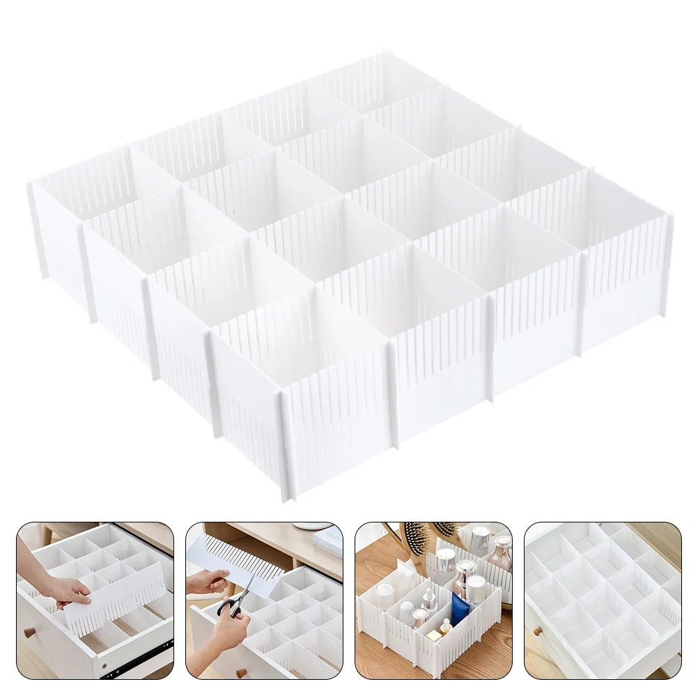 

10pcs Free Combinations Organizers Drawer Dividers Practical Partitions for Home