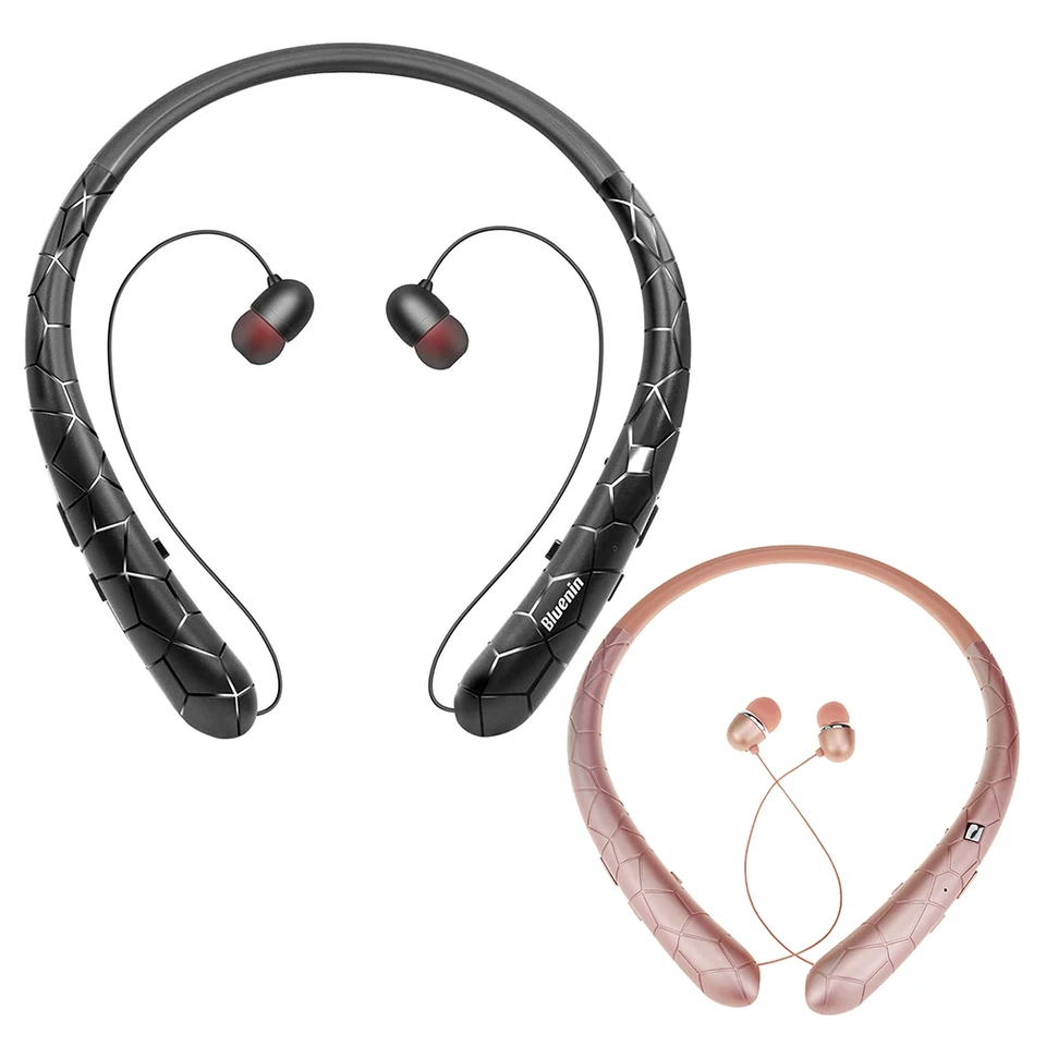 Bluetooth Neckband Headset with Noise Cancellation