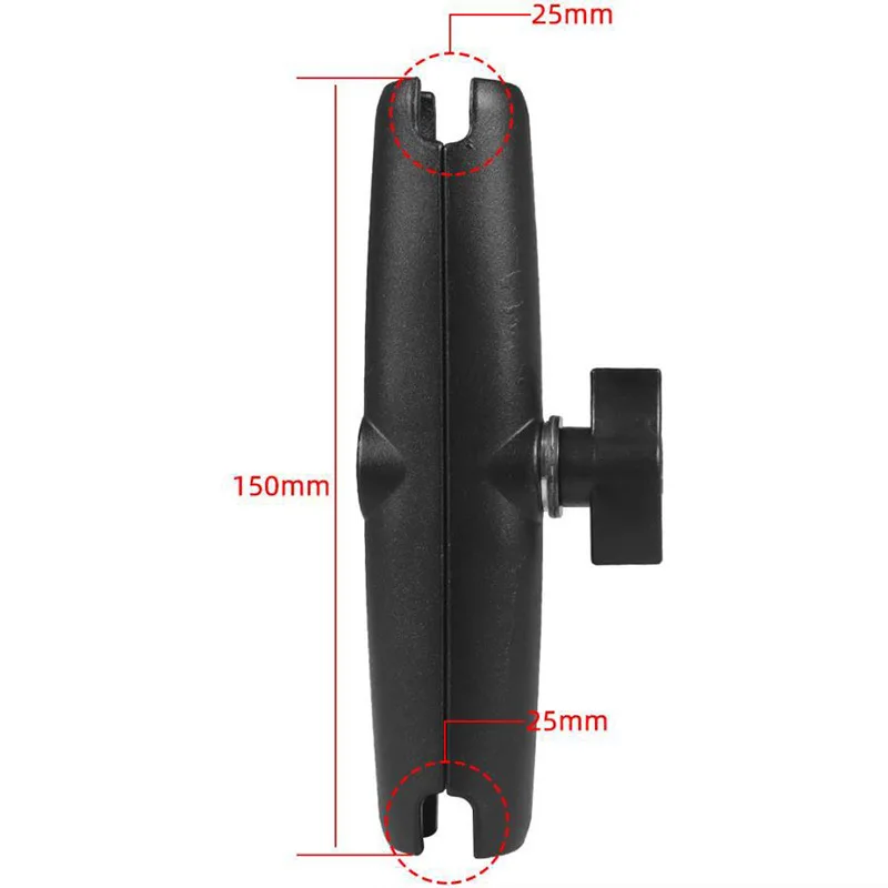 Support Ram 6/9/15cm pour GoPro - Bras articulé 1 pouce