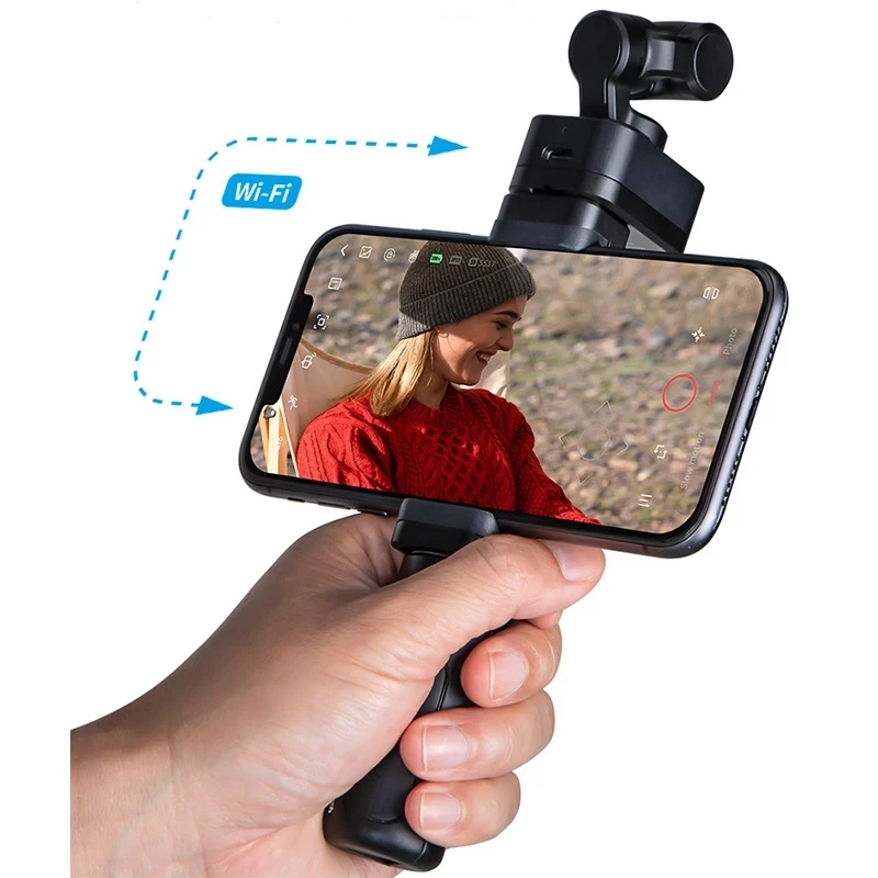 FeiyuTech Feiyu Pocket 3 Cordless Detachable 3-Axis Stabilizer Gimbal Camera 4K60fps Footage Magnetic Attach AI Tracking Follow camera gimbal