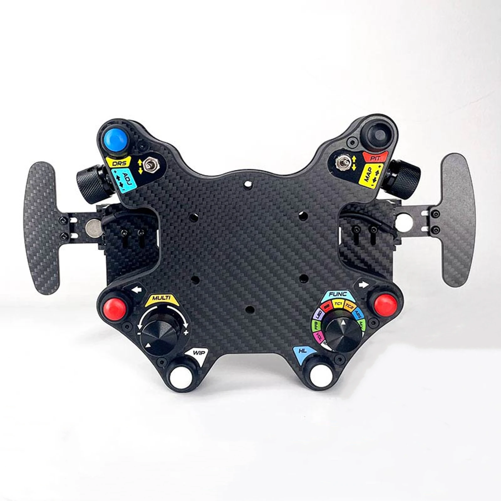 Racing Hub Steering Wheel Instrument Button Box Central Console For