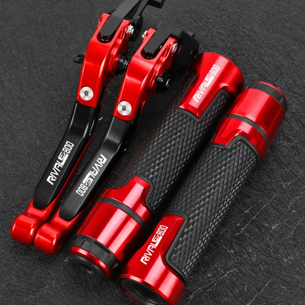 

Motorcycle Accessories FOR Moto Guzzi Rivale 800 2013 2014 2015 2016 Brake Clutch Levers Handlebar Grip Handles bar Hand Grips