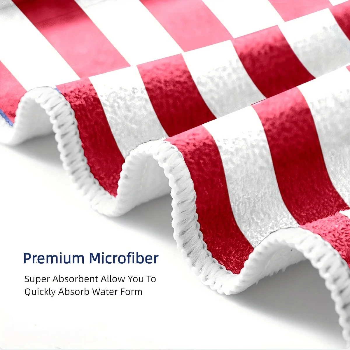 American flag pattern oversized beach towel, quick-drying bath towel, suitable for outdoor swimming, gym and camping 6