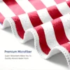 American flag pattern oversized beach towel, quick-drying bath towel, suitable for outdoor swimming, gym and camping 6