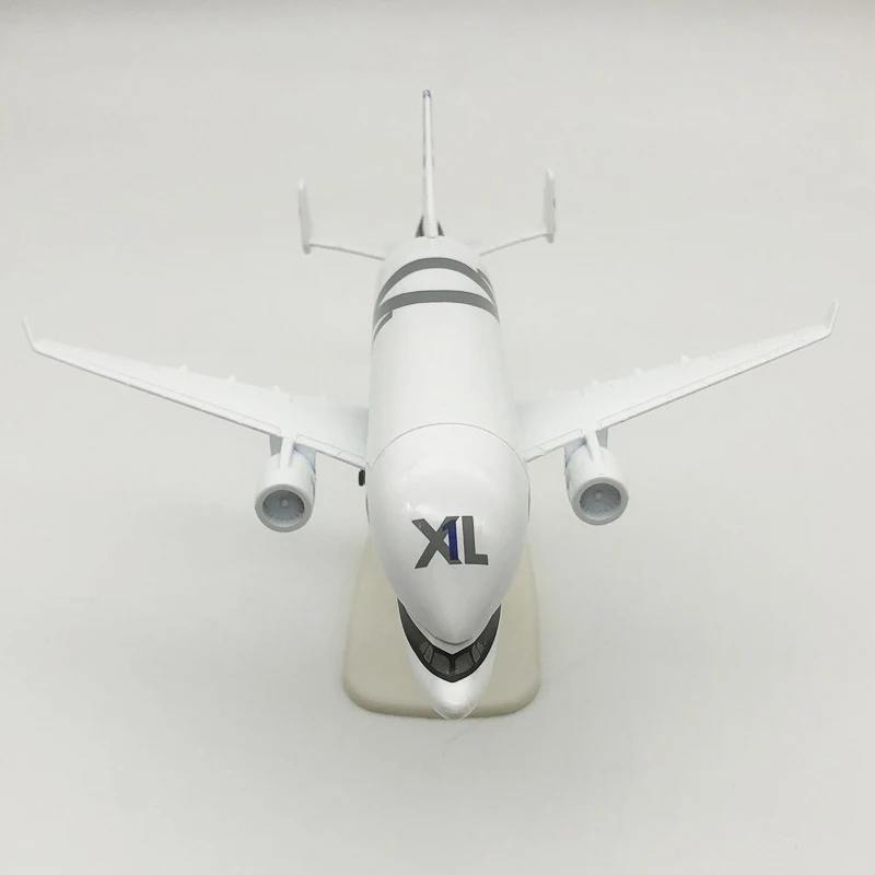 20cm Large Airplane Model Alloy material Airbus Beluga A300-600ST Transport Airplanes for Collection or Gift airplane model