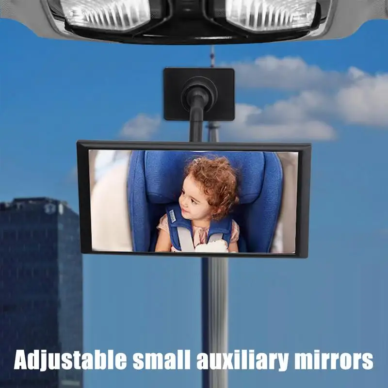 Baby Car Mirrors Rear Facing Safe Car Baby Mirrors Accessories Seat Rear View for Outdoor Travel