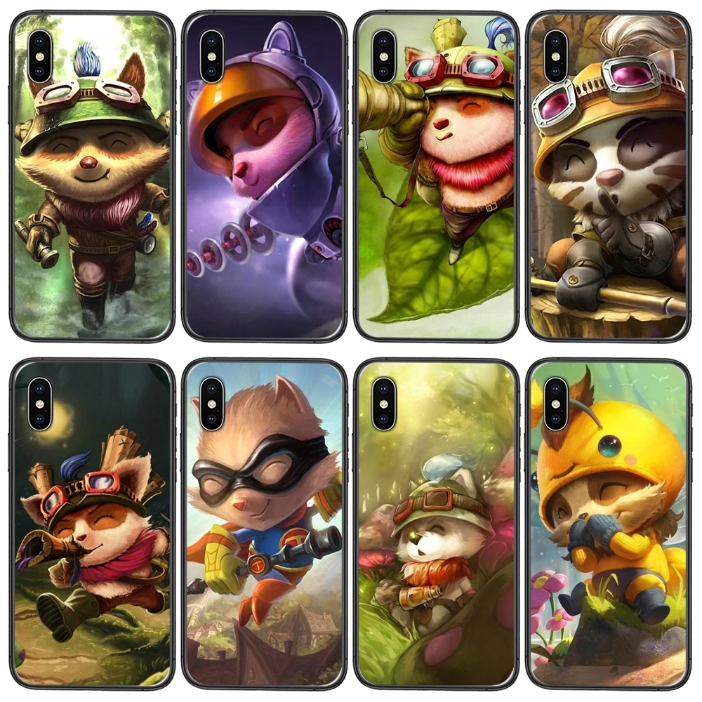 Лига Легенд Teemo для детей Samsung Galaxy S30 S21 S20 Fe S10 S10E S9 S8 S7 S6 Edge Lite Plus ультразащитный