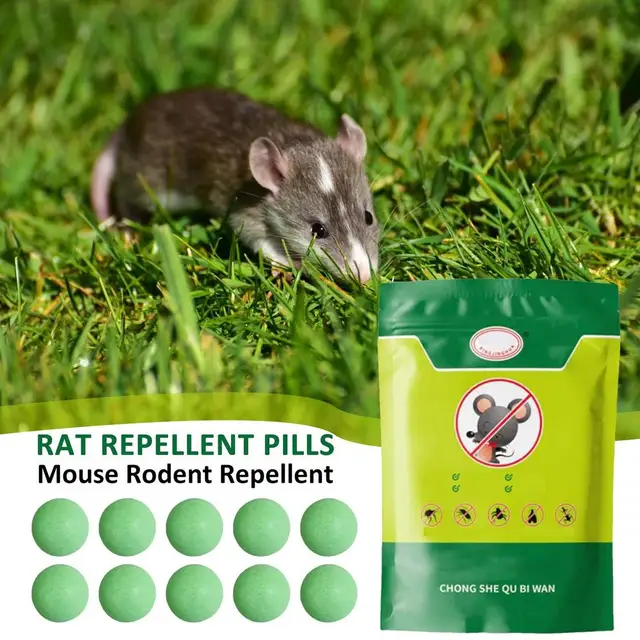 60pcs Maus Ratten Repeller Bälle Pfefferminzöl zur Abwehr von Mäusen  Fliegenbekämpfung Beutel Minze Mäuse Killer Repeller für Gartenfarmen Home