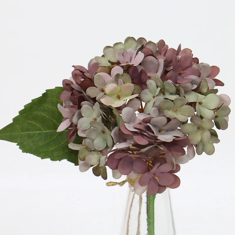 Elegant Retro Autumn Hydrangea Bouquet for Home and Event Decoration