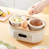 SUPOR Electric Slow Cooker with 2 Pots 0.5Lx2 Electric Stew Pot with Separated Water 220V Ceramic Baby Food Supplement BB Pot 5