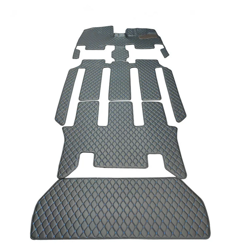 Custom full set car floor mats for Right hand drive Honda STEPWGN stepwagon Spada RP 2022-2015 7 8 seats waterproof carpets rugs