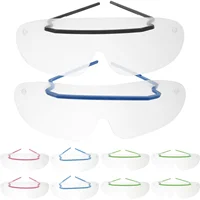 10pcs of One Bag Prevent Goggles Protective Glasses Eyes Protector Disposable Eye Mask Windproof Eye Cover for Man Woman (Assort 1