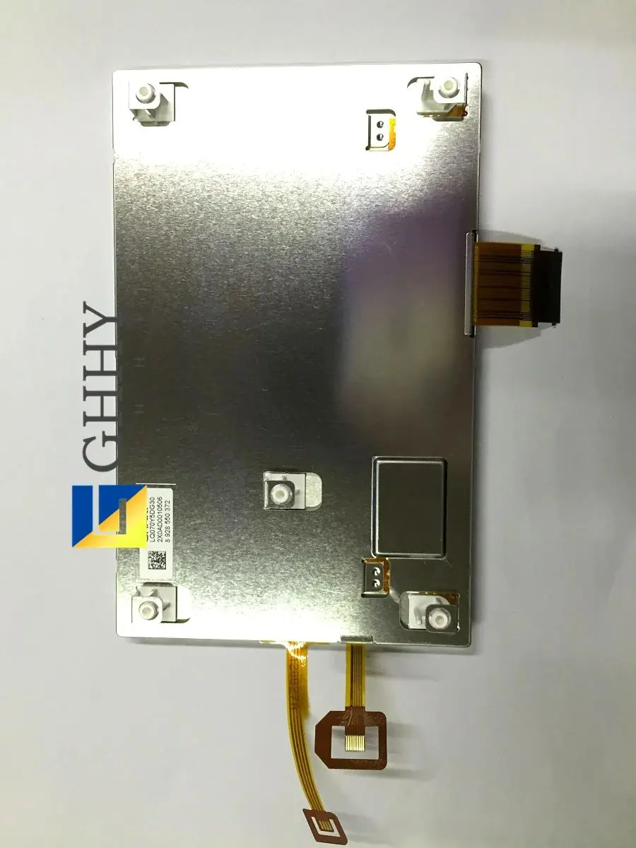 터치 스크린 패널이 장착된 7인치 LCD 디스플레이 모듈 LQ070Y5DG30 LQ070Y5DG07 LQ0DAS3400 랜드로브 차량용 오디오 네비게이션 GPS 라디오
